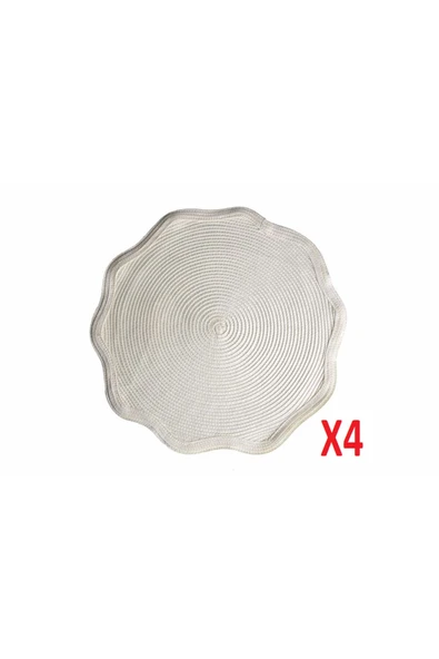 Porland Priya Krem Amerikan Servis 38cm 4'lü 04STY007368