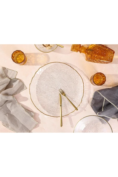 Porland New Moon Altın Supla 32cm 6'lı Takım - 2