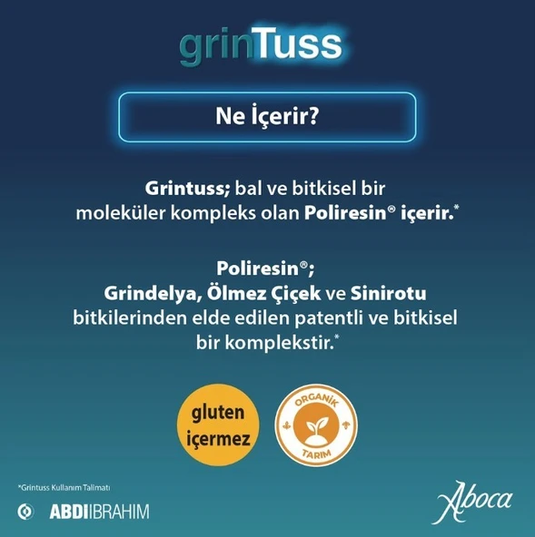 Grintuss Pediatrik Öksürük Şurubu 128 Gr - Resim 3
