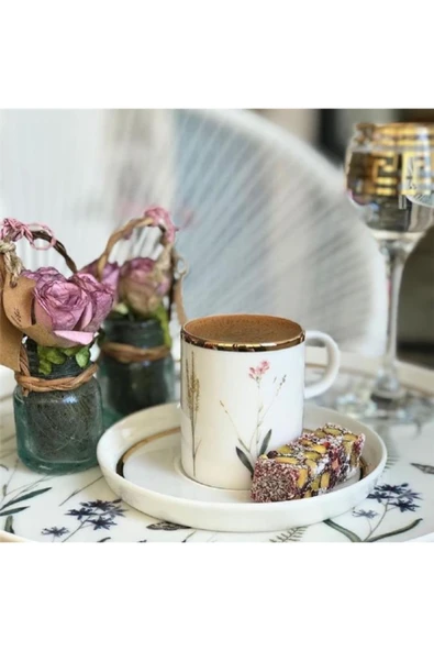 Porland Botanical Kahve Takımı 4 Parça