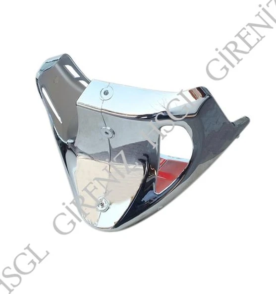 HSGL Motosiklet Motor Alt Rüzgarlık Nikel CG Uyumlu Parlak Metal Görünümlü Alt Koruma Parçası