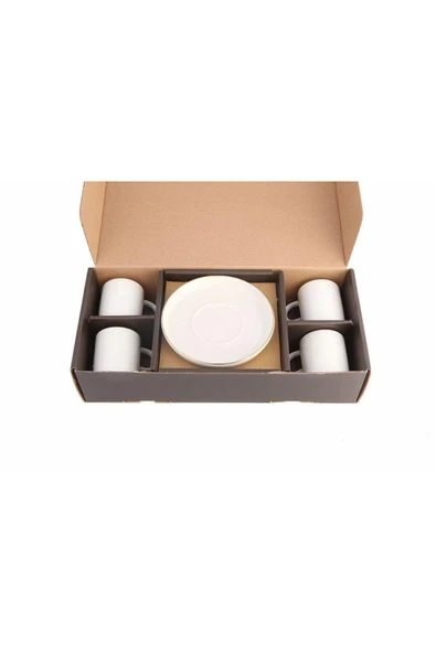 Porland Chopin Altın Yaldız Kahve Takımı 8 Parça 04alm006987 - Resim 5