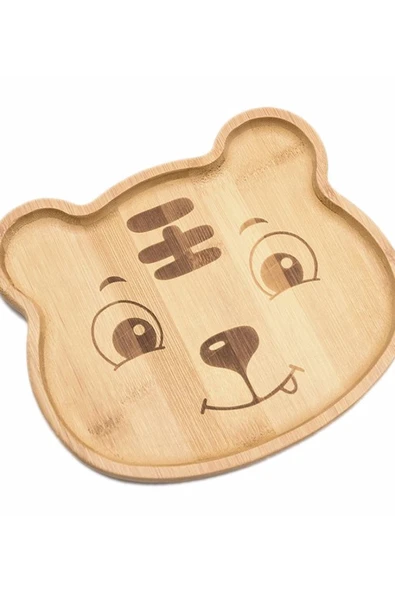 Porland Bambu Ayıcık Mama Tabağı