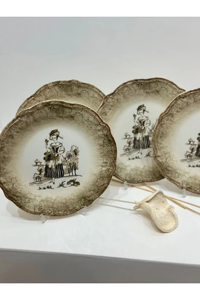 PORSER Ella 6'lı Servis Tabağı 27 cm - Resim 2