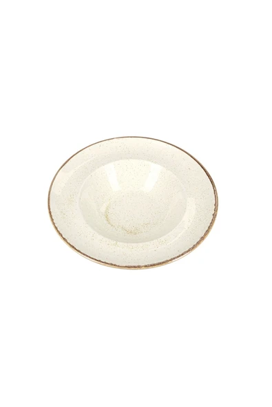 Porland Seasons Bej Makarna&Salata Tabağı 26cm 04ALM002257 ürün görseli 1