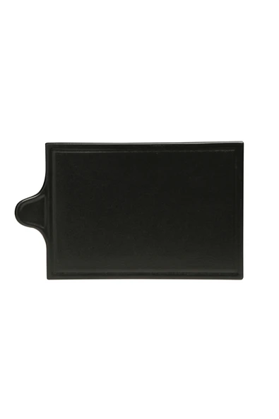 Porland Seasons Siyah Peynir Tabağı 30x18cm 04ALM001688 - 2