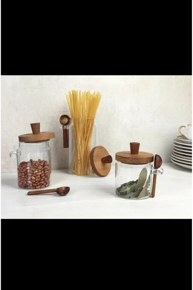 Porland Olyvia 4'lü Saklama Kabı Kaşıklı 550ml - 2