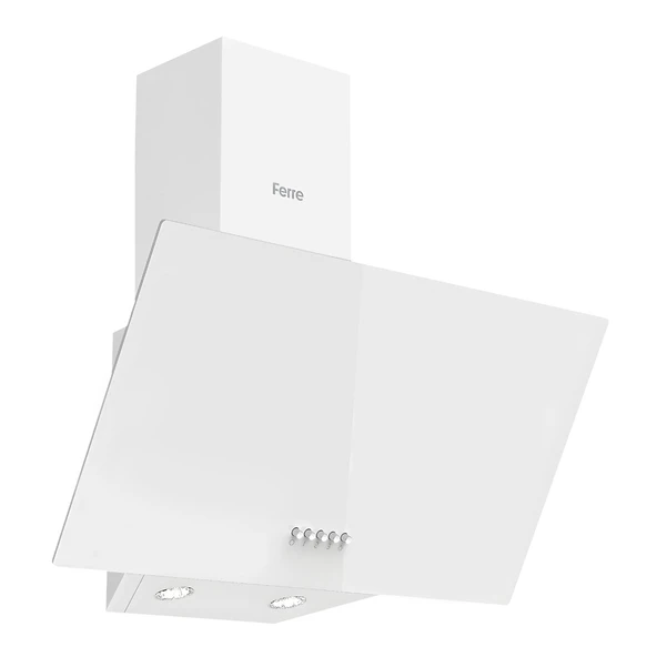 Flowart Turbolu Beyaz Cam Ankastre Set ( Kaymaz Döküm Izgara ) QBL62CB - SC206 - D087 - Resim 4