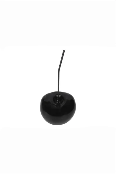 Porland Kiraz Siyah Dekoratif Obje 46cm - 2