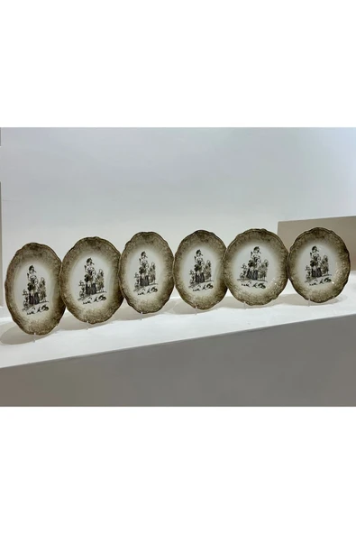 PORSER Ella 6'lı Servis Tabağı 27 cm - Resim 4