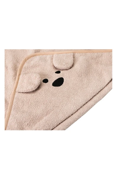 Porland Bear Kapüşonlu Bej Çocuk Havlu 100X100 - 4