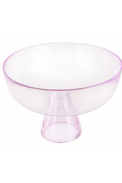 Porland Soft Pembe Ayaklı Kase 21 Cm