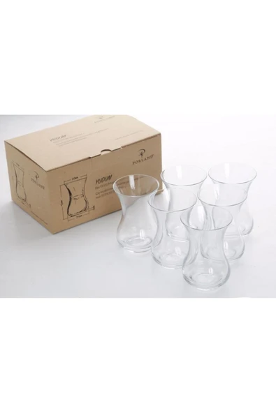 Porland Yudum Çay Bardağı Seti 140cc ürün görseli 1