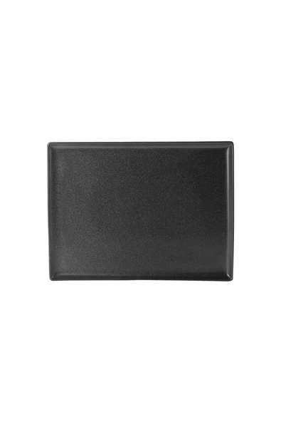 Porland Seasons Siyah Kahvaltı Tabağı 18x13cm 04ALM001576 - Resim 3