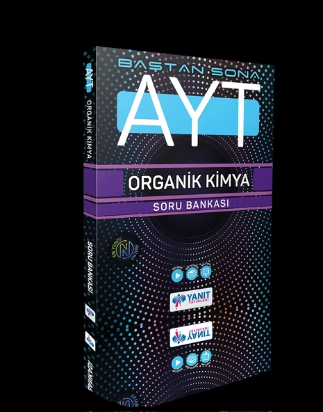 YANIT YAYINLARI AYT BAŞTAN SONA ORGANİK KİMYA SORU BANKASI ürün görseli