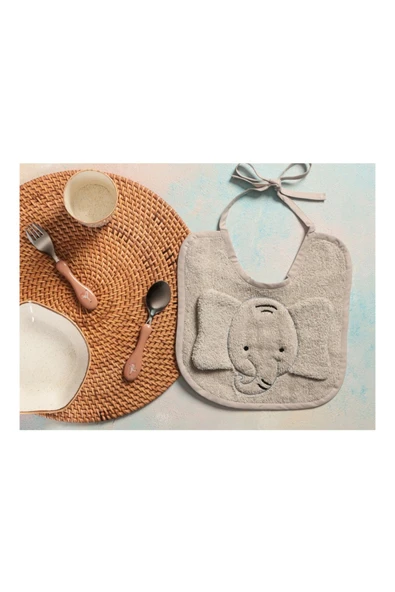 Porland Elephant Gri Mama Önlüğü