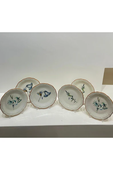 PORSER Verde Bloom 6 Parça Pasta Seti