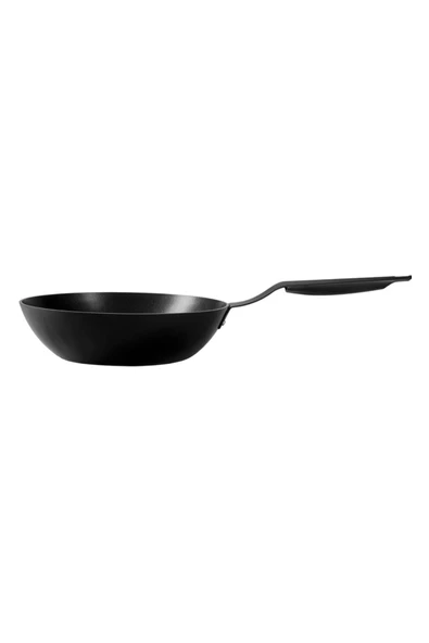 Porland Simola Siyah Wok Tava 28cm - 2