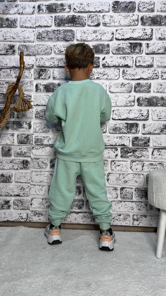 Los Angels Mint Yeşil Erkek Eşofman Takımı - 2