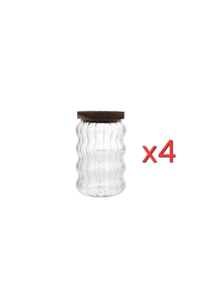 Porland Charla 4'lü Saklama Kabı 680ml