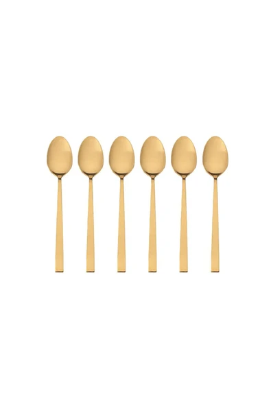 Porland Quantum 6 Kişilik Altın Çatal Kaşık Bıçak Takımı 36 Parça - 5