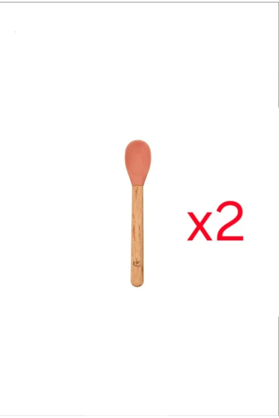 Porland Fancy Clay Bebek Mama Kaşığı 2'li 17 Cm