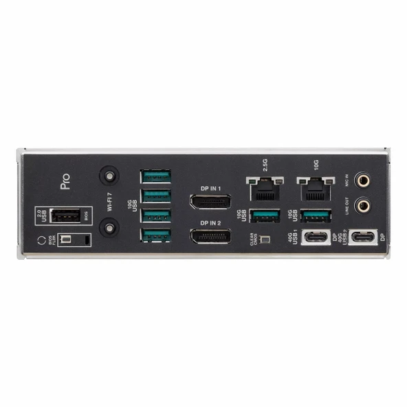 Asus Pro WS TRX50-Sage WiFi A DDR5 (6400MHz)OC M.2 USB-C PCIe 5.0 TR5 CEB Anakart - Resim 4