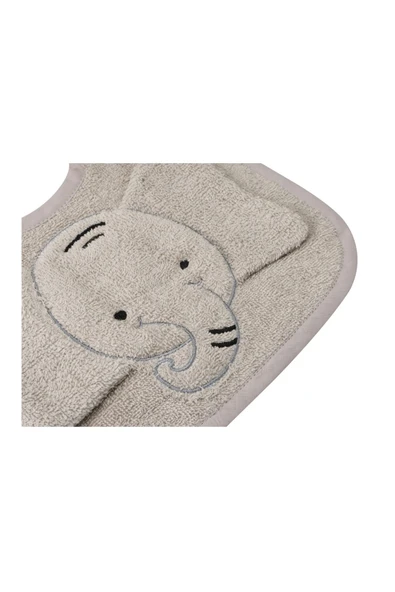 Porland Elephant Gri Mama Önlüğü 2'li - 4