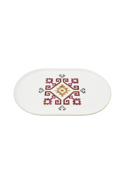 Porland Arabesque Kayık Tabak 32cm - 2