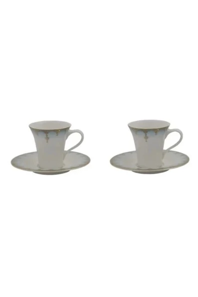 Porland Mahpeyker 2 Kişilik Kahve Takımı 60cc