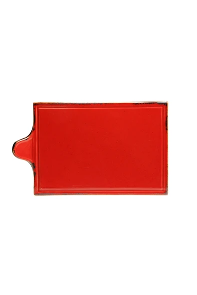 Porland Seasons Kırmızı Peynir Tabağı 30x18cm 04ALM001696 - 2