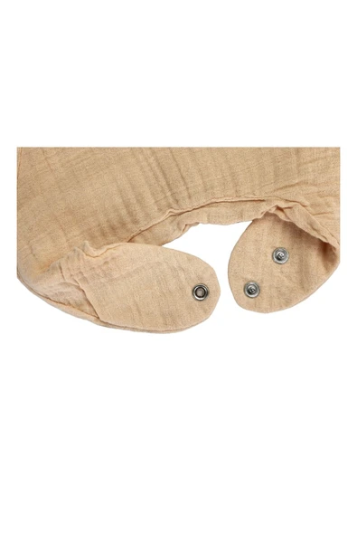 Porland Dream Bebek 2li Müslin Önlük Beige 30x30cm - 3