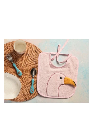 Porland Duck Pembe Mama Önlüğü