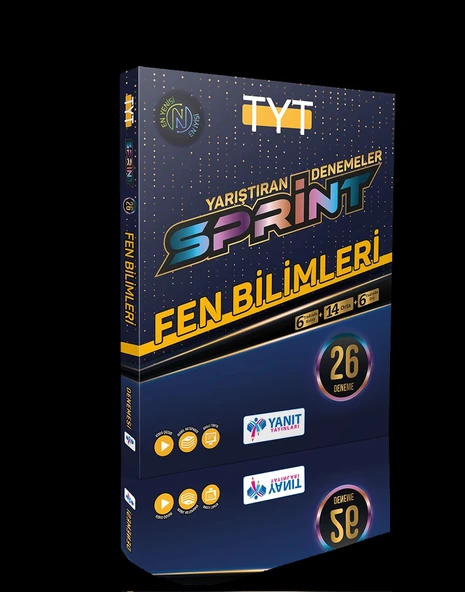 YANIT YAYINLARI TYT FEN BİLİMLERİ 26'LI SPRİNT DENEME ürün görseli