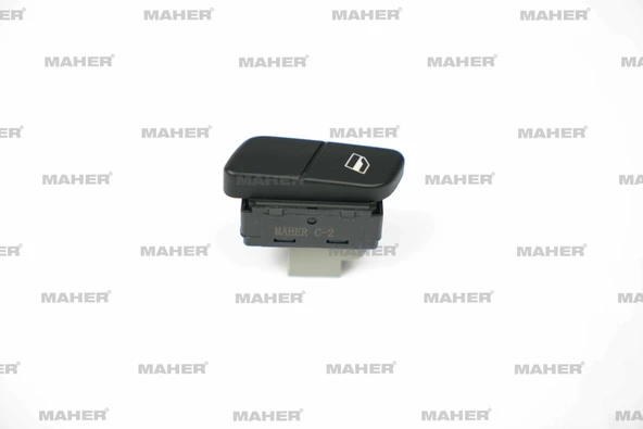 DÜĞME CAM AÇMA POLO 2003-2009 (TEKLİ) ARKA-ÖN SAĞ 6Q0959855 ürün görseli 1