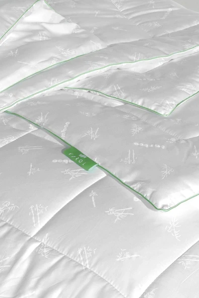 Varol Bambu King Size (Battal Boy Yorgan 215x235cm - Resim 2