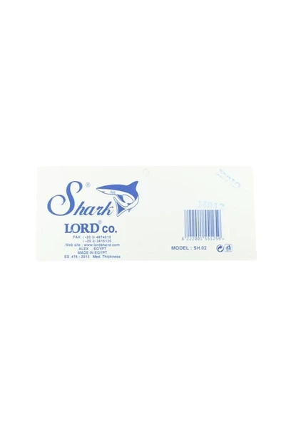 Shark Bütün Berber Jileti Kartela 20x5 = 100'lü Paket - 2
