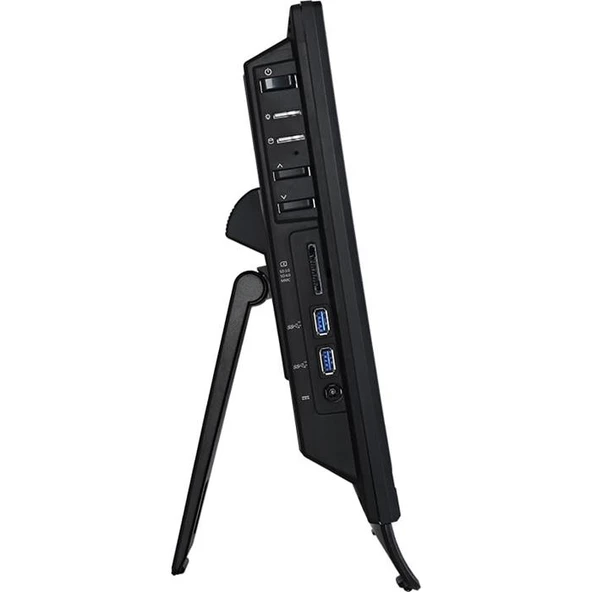 MSI PRO AP162T ADL-017XEU 15.6 FHD (1920X1080) INTEL N100 4GB DDR4 256GB SSD FDOS DOKUNMATIK SIYAH AIO PC - 2