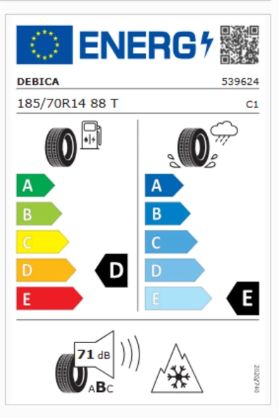 Debica 185/70R14 88T Navigator 2 Otomobil 4 Mevsim Lastiği (Üretim Yılı: 2024) ürün görseli
