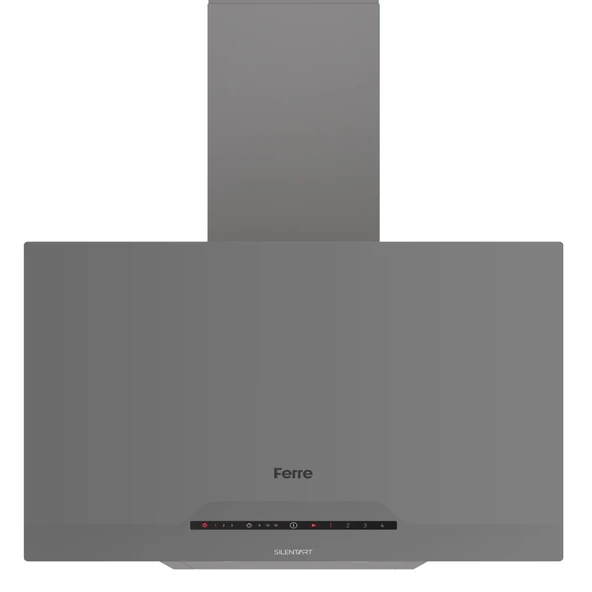 Ferre D065 Gri Ultra Sessiz SilentArt  60 cm Ankastre Davlumbaz - 4