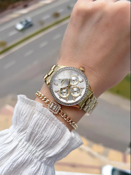 Slazenger İç Kadran Fonsiyonları Aktif 5 Atm Suya Dayanıklı Spor Kadın Kol Saati BSL.2069.M5 - Resim 2