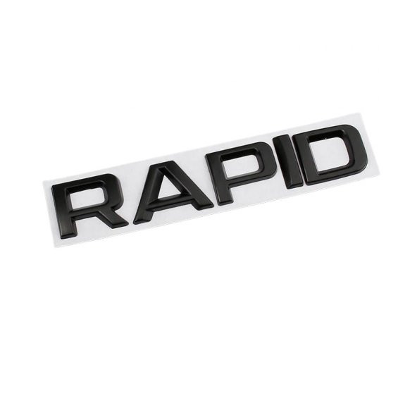 SKODA RAPID BAGAJ YAZISI SİYAH 2013-2016 5JA853687A2ZZ