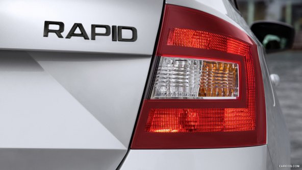 SKODA RAPID BAGAJ YAZISI SİYAH 2013-2016 5JA853687A2ZZ - 2