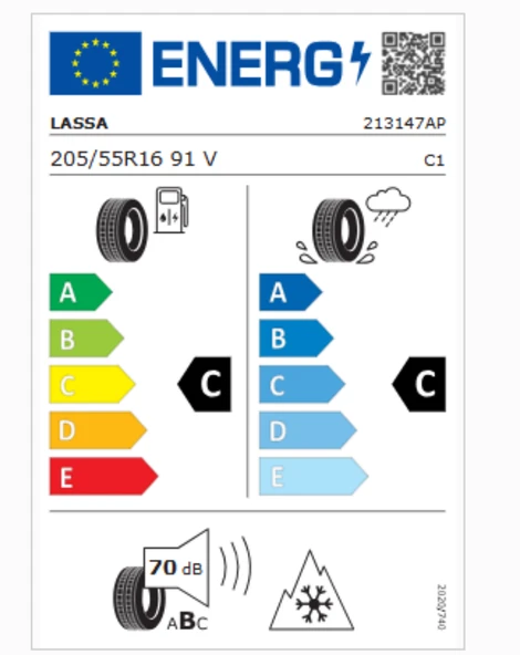 Lassa 205/55R16 91V Multiways 2 Oto 4 Mevsim Lastiği (Üretim Yılı: 2025) ürün görseli