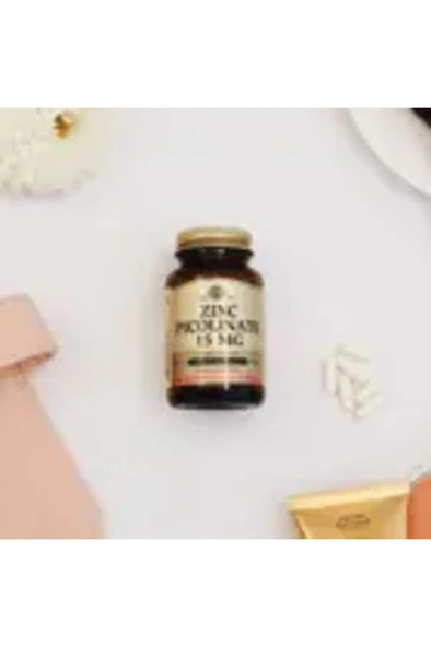 Solgar Zinc Picolinate 15 mg 100 Kapsül - Resim 3