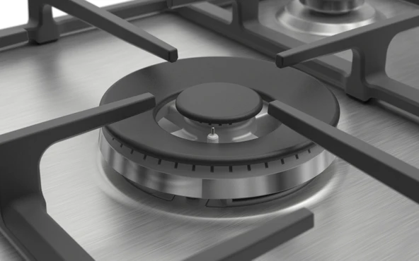 FERRE ED071/WFA KADEMELİ 67 CM WOK INOX ANKASTRE OCAK - Resim 4