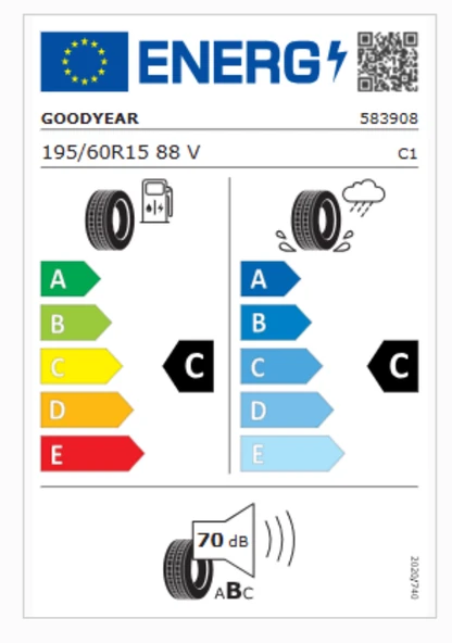 Goodyear Eagle Sport 2 195/60R15 88V Otomobil Yaz Lastiği (Üretim Yılı: 2024) ürün görseli