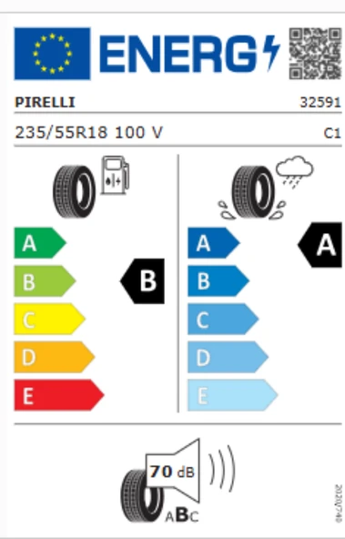 Pirelli P-Zero PZ4 LS 235/55R18 100V 4x4 Yaz Lastiği (Üretim Yılı: 2024) ürün görseli