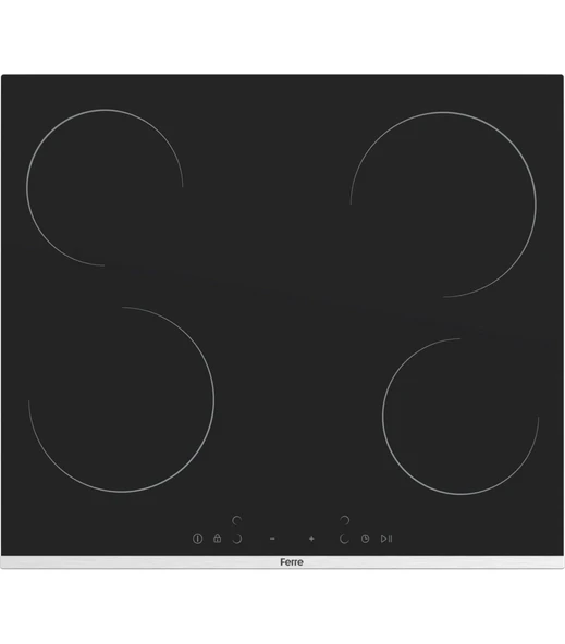 MS263 Siyah Vitroseramik Elektrikli Ocak 60 Cm, Çift Halkalı (Dual) Pişirme Gözlü - Resim 5