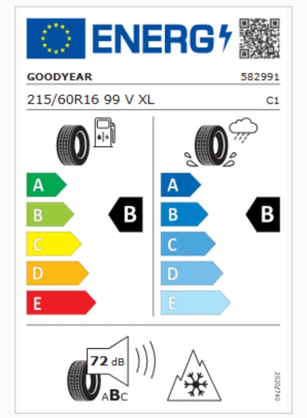 Goodyear Eagle Sport 4 Seasons 215/60R16 99V XL Otomobil 4 Mevsim Lastiği (Üretim Yılı: 2024) ürün görseli